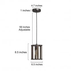 Hot Sale LNC Rustic Metal Pendant
