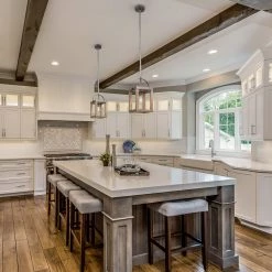 LNC Box Pendant Light, Wood And Metal Pendant Light Hot Sale