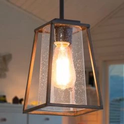 LNC Modern Farmhouse Pendant Lighting, Minimalist Pendant Light