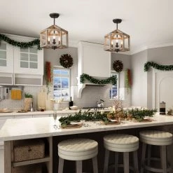 LNC Farmhouse Kitchen Ceiling Lights-3 Lights