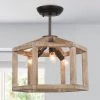 LNC Lantern Pendant, Farmhouse Kitchen Island Lighting-3 Lights-Clearance