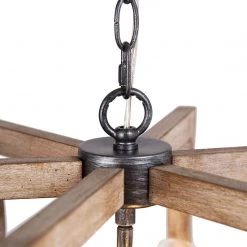 LNC French Country Lantern-6 Lights