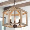 Hot Sale LNC Farmhouse Kitchen Island Lantern-3 Lights