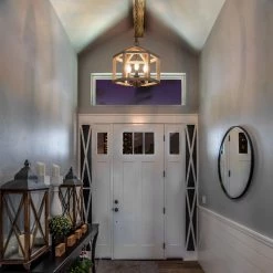 Hot Sale LNC Farmhouse Kitchen Island Lantern-3 Lights