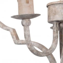 Hot Sale LNC White French Country Chandelier-3 Lights