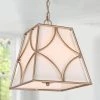 Uolfin LNC Gold Milk Glass Chandelier-Clearance