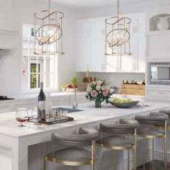 LNC Modern Lantern Chandelier-Clearance