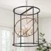 Hot Sale LNC Modern Lantern Chandelier-3 Lights