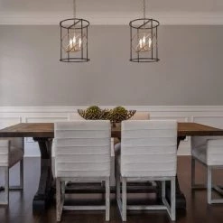 Hot Sale LNC Modern Lantern Chandelier-3 Lights