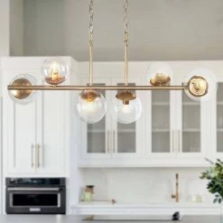 LNC Modern Kitchen Island Lighting Open Box