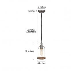 LNC Industrial Jar Pendant Light Hot Sale