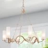 LNC Modern Candle Chandelier-6 Lights