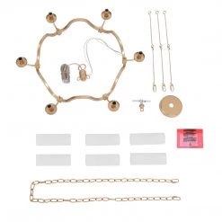 LNC Modern Candle Chandelier-6 Lights