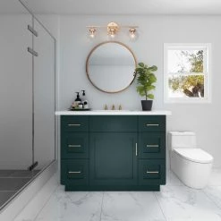 LNC Modern Bathroom Light-3-light, Polished Gold