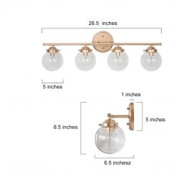 Lighting LNC Modern Bathroom Light-4-light
