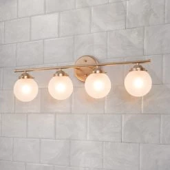 LNC Modern Bathroom Light-4-light
