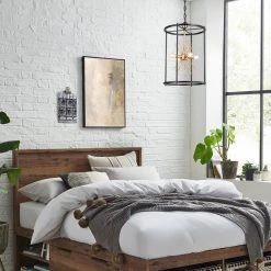 Modern Lighting LNC Gold Mini Starburst Chandelier-4 Lights