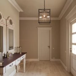 Modern LNC Gold Starburst Chandelier-4 Lights