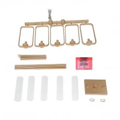 Uolfin Hot Sale LNC Wide Kitchen Island Chandelier-5 Lights