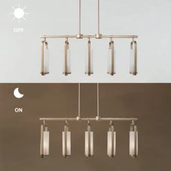 Uolfin Hot Sale LNC Wide Kitchen Island Chandelier-5 Lights