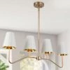 LNC Wide Kitchen Island Chandelier-4 Lights-Clearance