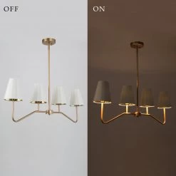 LNC Wide Kitchen Island Chandelier-4 Lights-Clearance 18 LNC Wide Kitchen Island Chandelier-4 Lights-Clearance