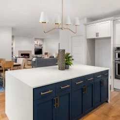 LNC Wide Kitchen Island Chandelier-4 Lights-Clearance