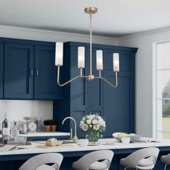 LNC Wide Kitchen Island Chandelier-Clearance