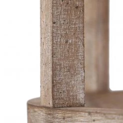 LNC Vintage Wood Pendant Cage Drum Pendant Light-Clearance Lighting