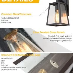 Lighting LNC Outdoor Wall Sconce