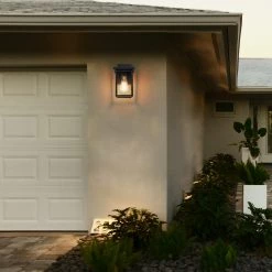 LNC Outdoor Wall Sconce, Black Lighting