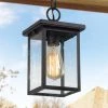 Lighting LNC Outdoor Pendant Lantern, Black