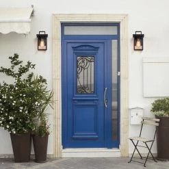 LNC Outdoor Black Wall Sconce