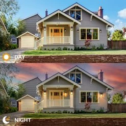 LNC Outdoor Black Wall Sconce