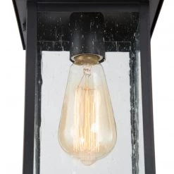 Lighting LNC Outdoor Pendant Lantern, Black