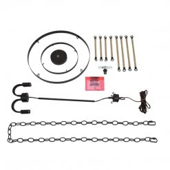 Hot Sale LNC Rope Modern Industrial Chandelier-4 Lights