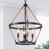 Hot Sale LNC Rope Modern Industrial Chandelier-4 Lights