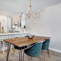 LNC Modern Living Room Chandelier-5 Lights