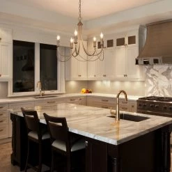 LNC Modern Living Room Chandelier-5 Lights