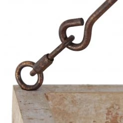 LNC White-washed Farmhouse & French Country Chandelier-Clearance