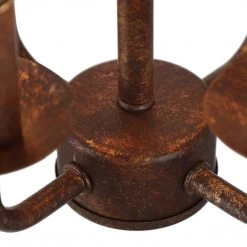 LNC White-washed Farmhouse & French Country Chandelier-Clearance