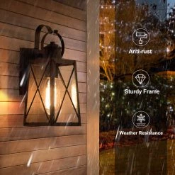 LNC Outdoor Wall Lantern Sconce
