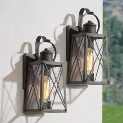 LNC Outdoor Wall Lantern Sconce