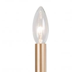 Modern LNC Simple Champagne Torch Chandelier - 5 Lights Hot Sale