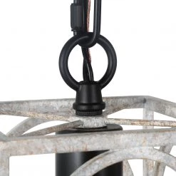 LNC Modern Farmhouse White-wash Rustic Pendant Hot Sale