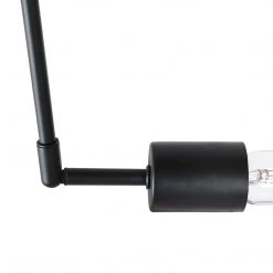 Uolfin LNC Modern Black Metal Chandelier-5 Lights Hot Sale