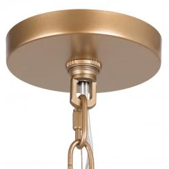 Modern LNC Gold And Black Lantern Chandelier-4 Lights Hot Sale