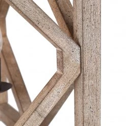 Hot Sale LNC French Country White-wash Cube Chandelier-4 Lights