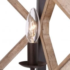 LNC French Country Cube Chandelier-4 Lights 18 LNC French Country Cube Chandelier-4 Lights