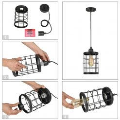 LNC Silver Industrial Mini Pendant-Clearance